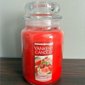 LARGE Yankee Candle Juicy Watermelon Candle